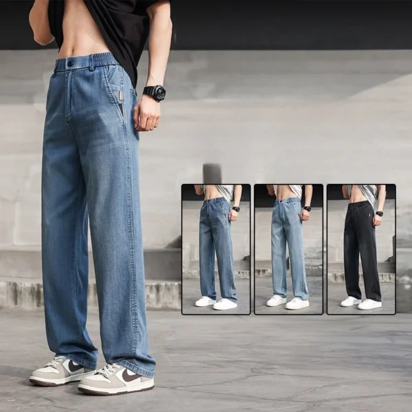 Lightweight Lyocell Jeans – Stretchy, Soft & Summer-Ready