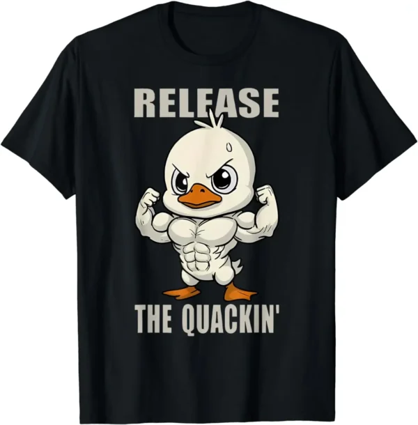 Quackin Duck Gym Graphic Tee – Men’s Streetwear