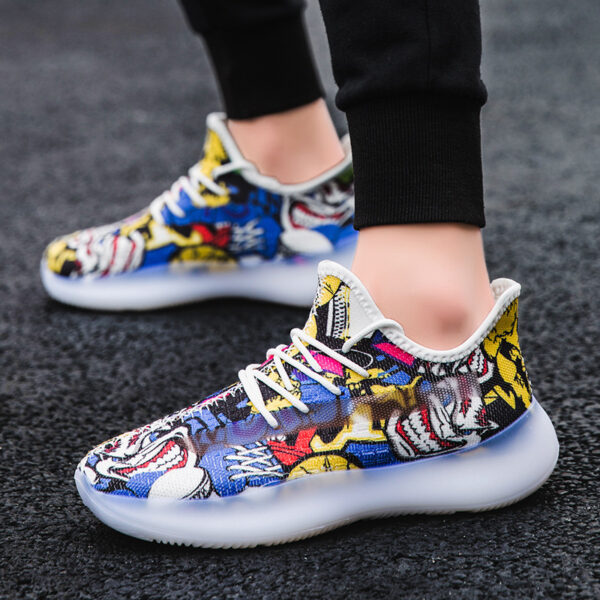 Breathable Trendy Men's Running Shoes