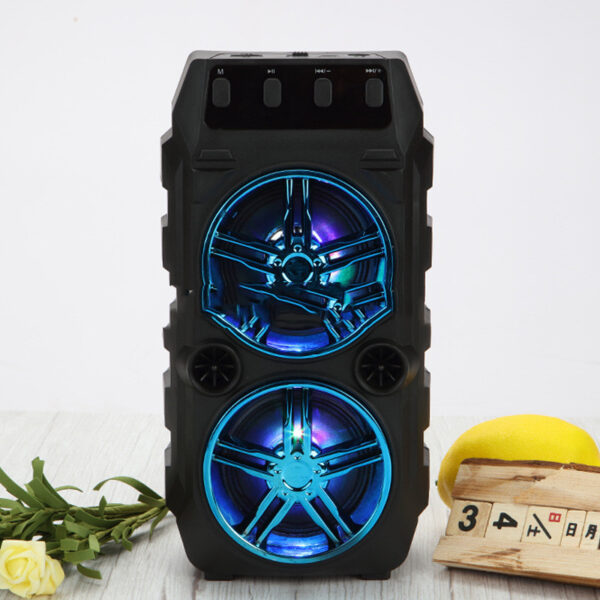 Portable Bluetooth Speaker – Dual Speakers for Outdoor Loud Sound