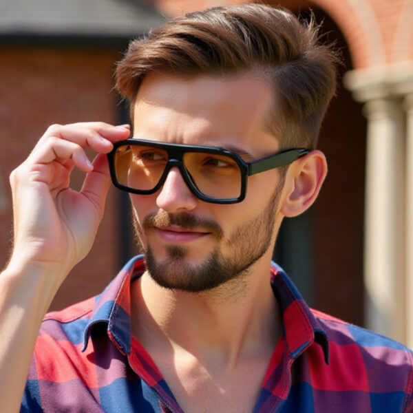 Trendy Square Sunglasses for Men