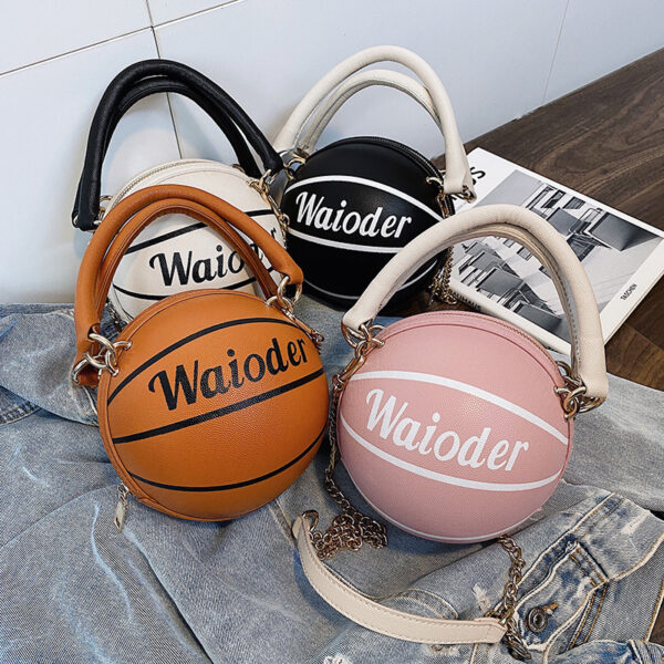 Basketball Chain Crossbody Handbag