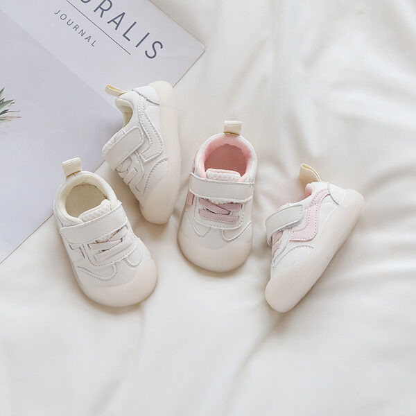 White Soft Sole Shoes Kids