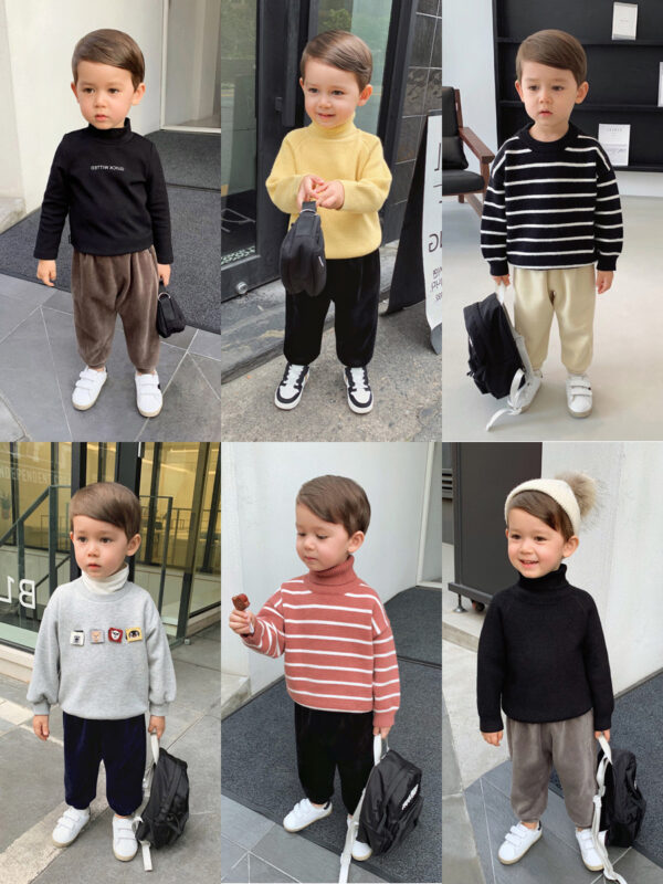 Warm Velvet Pants for Boys