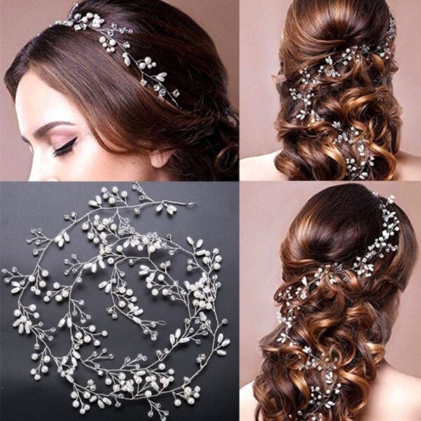 Crystal Pearl Wedding Hair Accessories