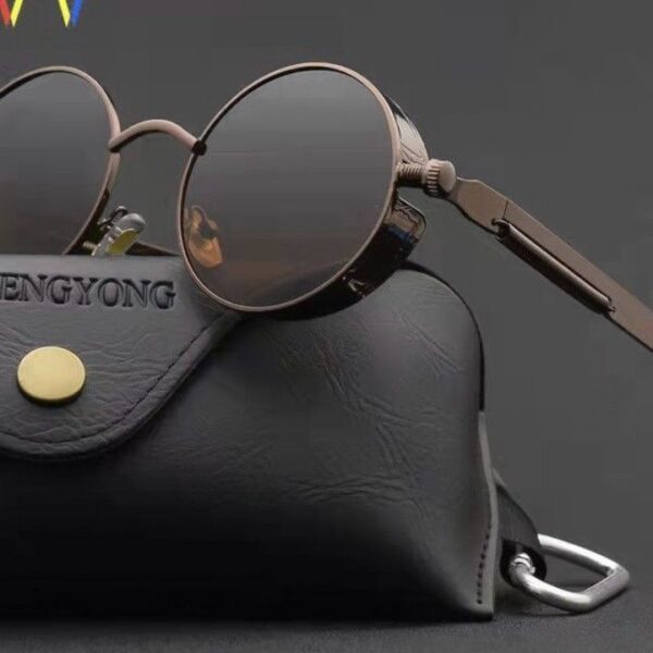 Gothic Steampunk Polarized Unisex Sunglasses