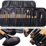 24-Piece Horse Hair Makeup Brush Set