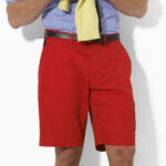 Men’s Polo-Style Business Casual Beach Shorts