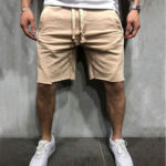 Men’s Grey Summer Gym Sports Shorts